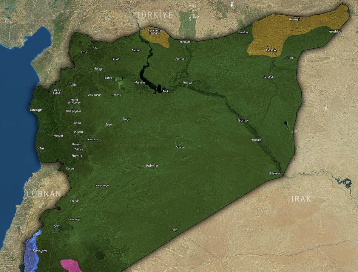 Suriye'de son anlaşma sürecine dair görüntü