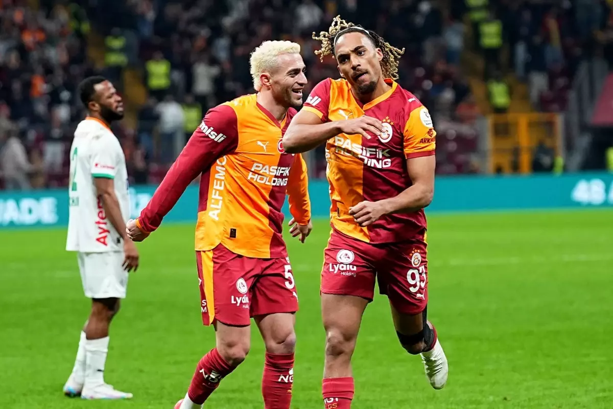 Galatasaray - Alanyaspor maçından kare