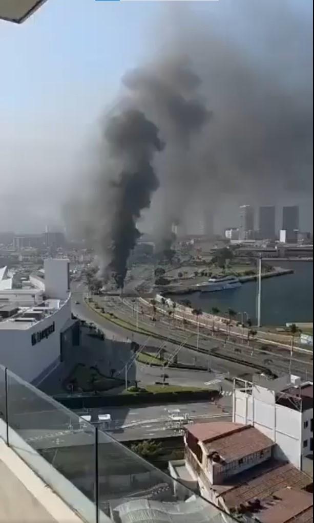 Bölgede güvenlik hareketliliğine ilişkin görüntü