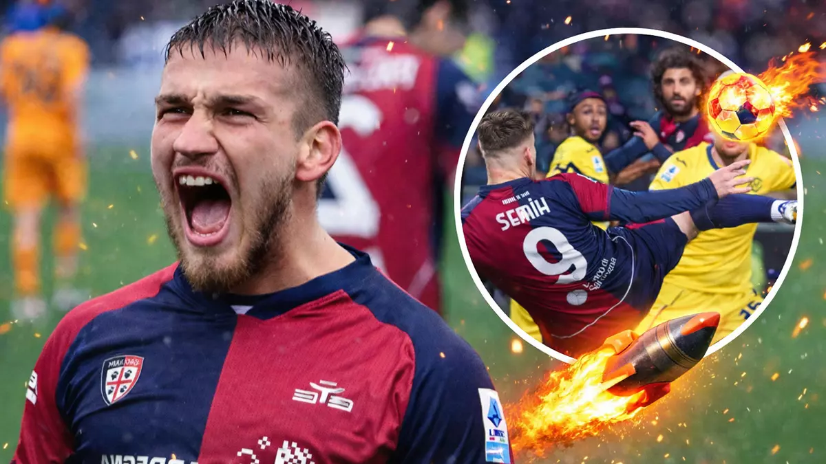 Semih Kılıçsoy’dan İtalya’da Şov: Cagliari Verona’yı 4-0 Süpürdü, Vole Gol Olay Oldu!